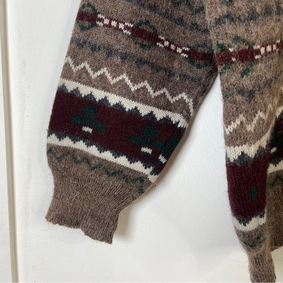 Vintage St Michael M&S Chunky Knit Jumper Wool Alpaca Blend Medium - Picture 6 of 9